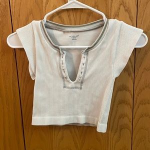 Urban outfitters out from under go for gold seamless top